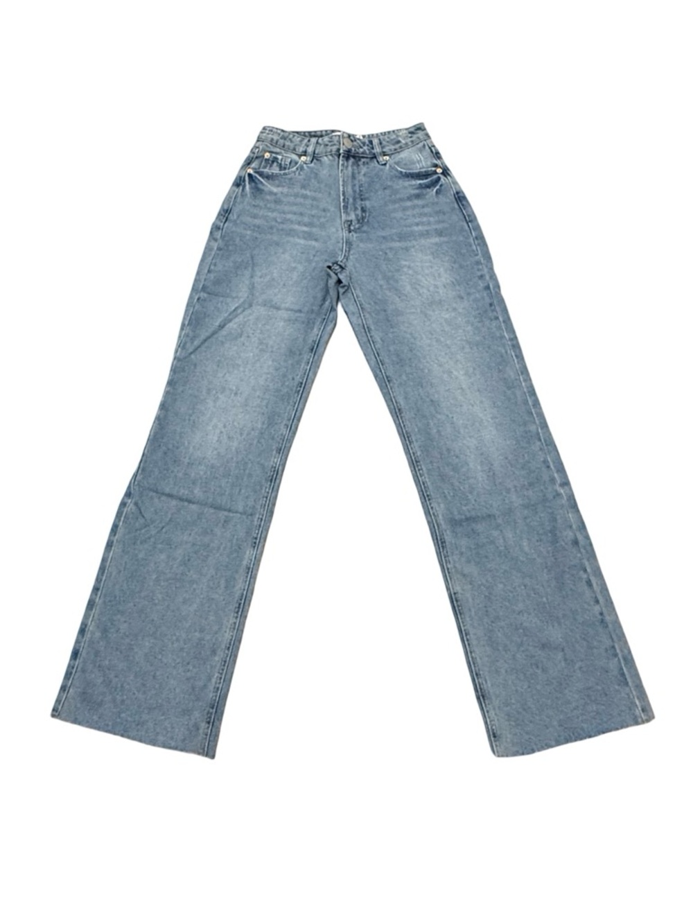 Tiger Mist Light Wash Denim Jeans High Rise Straight Leg NWT